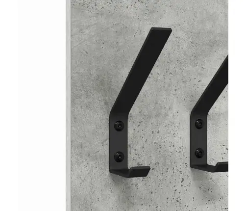 Seinale Kinnitatav Riidepuu Betoonihall 20 X 1.5 X 100 Cm