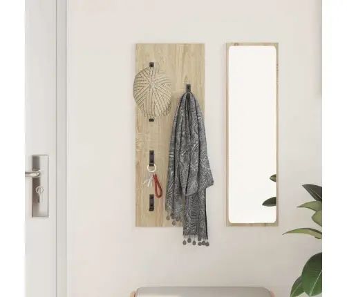 Sienas Pakaramais Sonomas Ozola 30 X 1.5 X 80 Cm Vidaxl