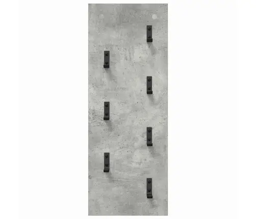 Sienas Pakaramais Betona Pelēka 30 X 1.5 X 80 Cm Vidaxl