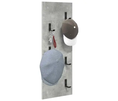 Sienas Pakaramais Betona Pelēka 30 X 1.5 X 80 Cm Vidaxl