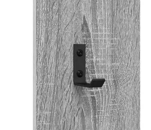 Prikabinamas Paltas Pilka Sonoma Ąžuolo 30 X 1.5 X 80 Cm