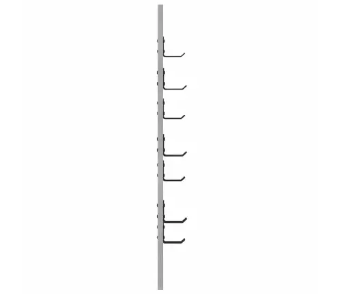 Prikabinamas Paltas Pilka Sonoma Ąžuolo 30 X 1.5 X 80 Cm
