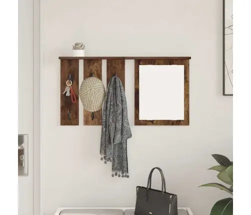 Prikabinamas Paltas Su Lentyna Dūminio Ąžuolo 85 X 10 X 45 Cm