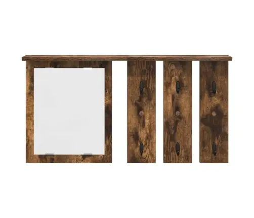 Prikabinamas Paltas Su Lentyna Dūminio Ąžuolo 85 X 10 X 45 Cm