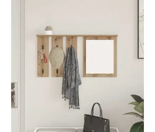 Prikabinamas Paltas Su Lentyna Artisano Ąžuolo 85 X 10 X 45 Cm