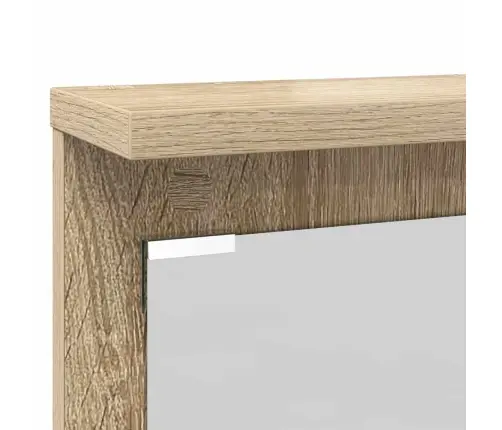 Seinale Kinnitatav Riidepuu Sonoma Tamm 84 X 10 X 80 Cm