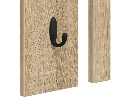 Seinale Kinnitatav Riidepuu Sonoma Tamm 84 X 10 X 80 Cm