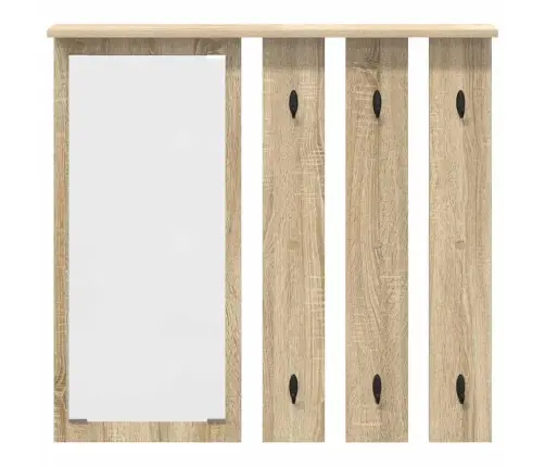 Seinale Kinnitatav Riidepuu Sonoma Tamm 84 X 10 X 80 Cm