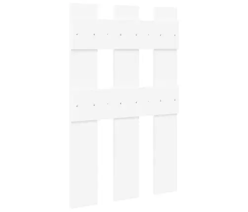Prikabinamas Paltas Balta 65 X 3 X 100 Cm Apdirbta Mediena