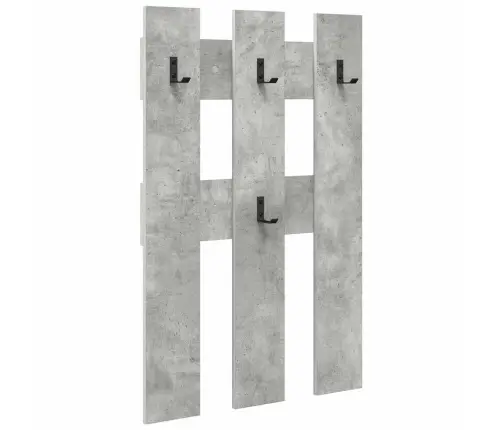 Prikabinamas Paltas Su Saugykla Betono Pilka 65 X 3 X 100 Cm