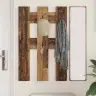 Seinale Kinnitatav Riidepuu Vana Puit 65 X 3 X 100 Cm Tehispuit