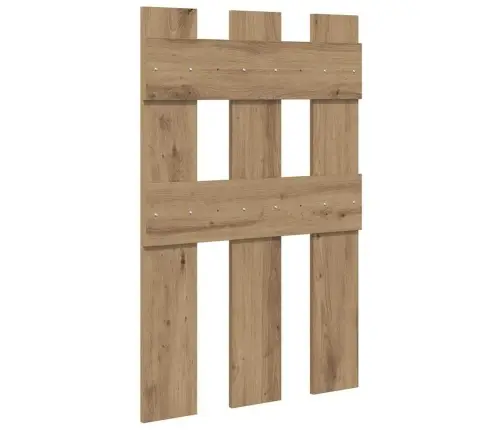 Sienas Pakaramais Amatnieku Ozola 65 X 3 X 100 Cm Vidaxl