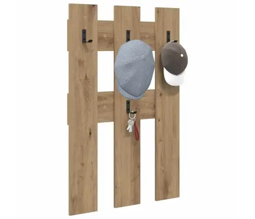 Sienas Pakaramais Amatnieku Ozola 65 X 3 X 100 Cm Vidaxl