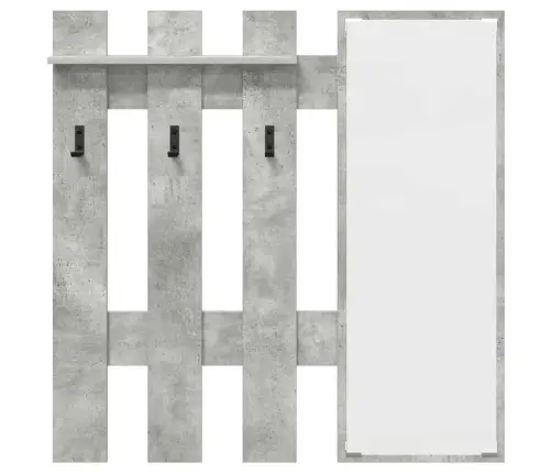 Seinale Kinnitatav Riidepuu Betoonhall 100 X 10 X 100 Cm