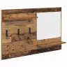 Sienas Pakaramais Vecs Koks 90 X 10 X 50 Cm Inženierijas Koks Vidaxl