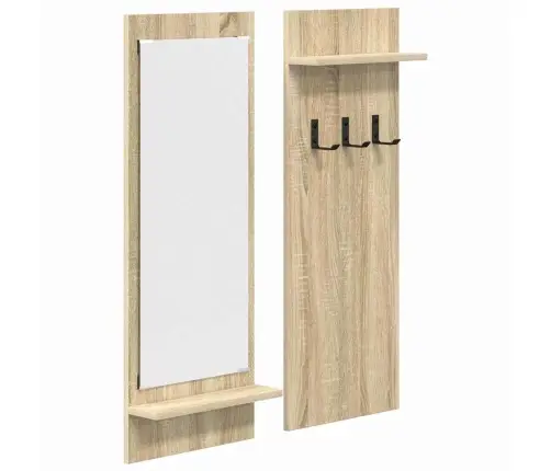 Seinale Kinnitatav Riidepuu Sonoma Tamm 70 X 10 X 90 Cm Seinale Kinnitatav Riidepuu Sonoma Tamm 70 X 10 X 90 Cm