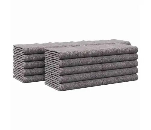 Krovinių Antklodės 25 Pcs Pilka 150 X 200 Cm Audinys