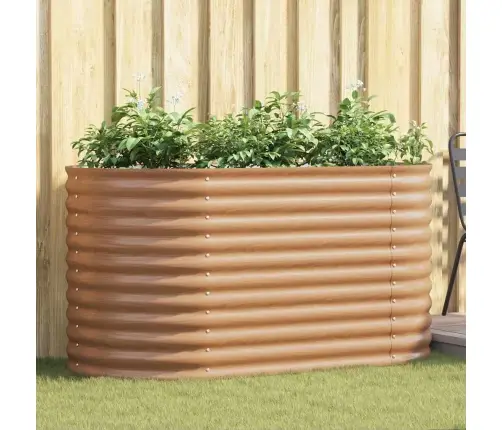 Kõrge Peenar Pruun 160 X 80 X 81 Cm Teras