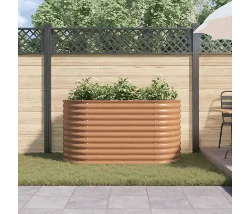 Kõrge Peenar Pruun 160 X 80 X 81 Cm Teras