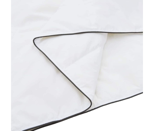 Sega Ar Spilvenu 2 Pcs Balta 135 X 200 Cm Dūnas Vidaxl