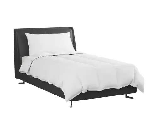 Sega Ar Spilvenu 2 Pcs Balta 135 X 220 Cm Dūnas Vidaxl