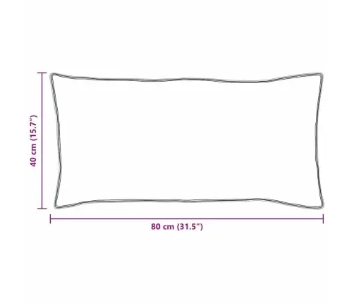 Sega Ar Spilvenu 2 Pcs Balta 135 X 220 Cm Dūnas Vidaxl