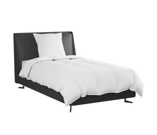 Sega Ar Spilvenu 2 Pcs Balta 135 X 220 Cm Dūnas Vidaxl