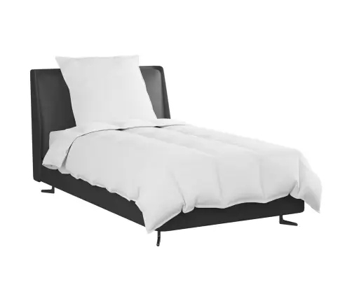 Sega Ar Spilvenu 2 Pcs Balta 140 X 220 Cm Dūnas Vidaxl