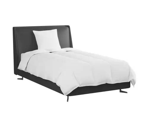 Sega Cits Ar Spilvenu 2 Pcs Balts 140 X 200 Cm Dūnas Vidaxl