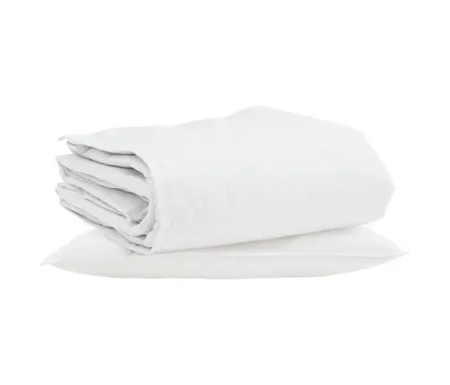 Talve Tek Padjaga 2 Pcs Valge Down Feather