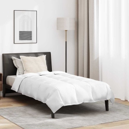 Katteriide Komplekt Padjaga 2 Pcs Valge 135 X 200 Cm Udusuled