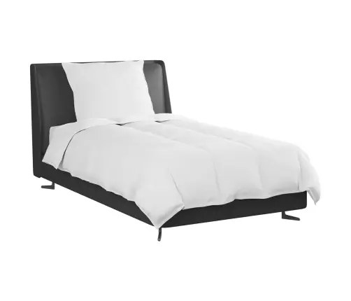 Sega Ar Spilvenu 2 Pcs Balta 135 X 200 Cm Dūnas Vidaxl