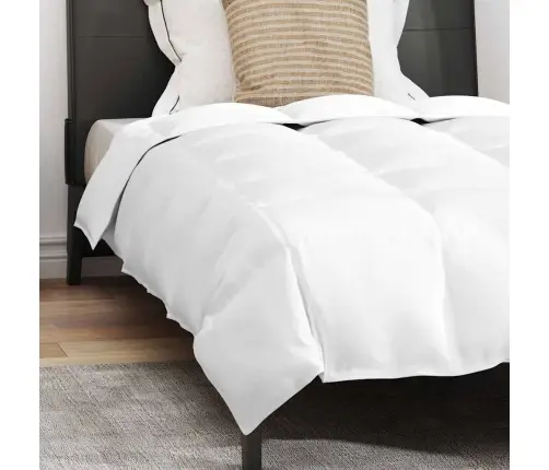 Talve Tek Padjaga 2 Pcs Valge Down Feather