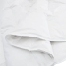Katteriide Komplekt Padjaga 2 Pcs Valge 140 X 200 Cm Udusuled