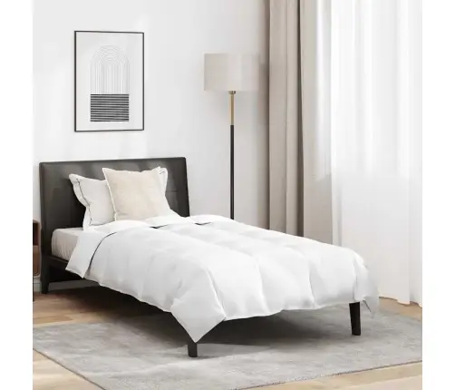 Sega Ar Spilvenu 2 Pcs Balta 135 X 220 Cm Dūnas Vidaxl