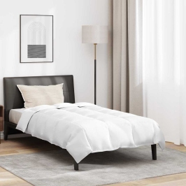 Guļammaiss Ar Spilvenu 2 Pcs Balts 140 X 220 Cm Dūnas Vidaxl