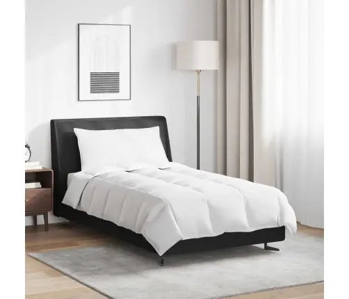 Sega Ar Spilvenu 2 Pcs Balta 155 X 220 Cm Dūnas Vidaxl