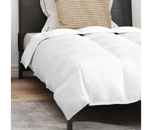 Žiemos Antklodė Su Pagalve 2 Pcs Balta Plunksna