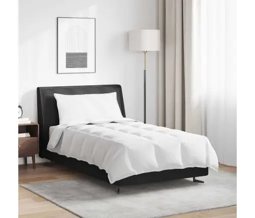 Sega Ar Spilvenu 2 Pcs Balta 135 X 200 Cm Dūnas Vidaxl