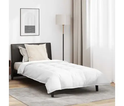 Sega Ar Spilvenu 2 Pcs Balta 135 X 200 Cm Dūnas Vidaxl