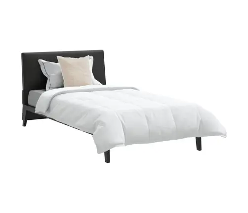 Sega Ar Spilvenu 2 Pcs Balta 135 X 220 Cm Dūnas Vidaxl