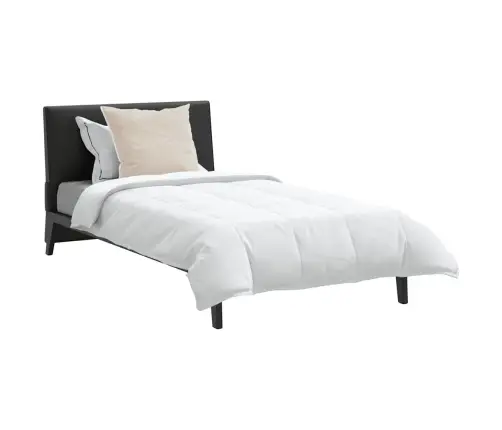 Sega Ar Spilvenu 2 Pcs Balta 135 X 220 Cm Dūnas Vidaxl