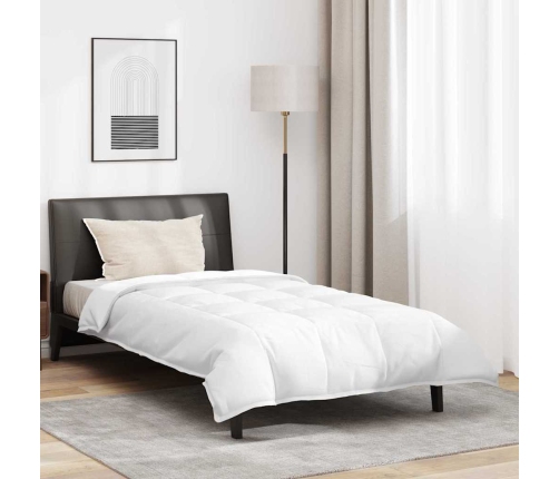 Sega Ar Spilvenu 2 Pcs Balta 140 X 220 Cm Dūnas Vidaxl