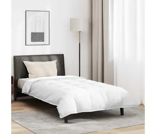Sega Ar Spilvenu 2 Pcs Balta 140 X 220 Cm Dūnas Vidaxl