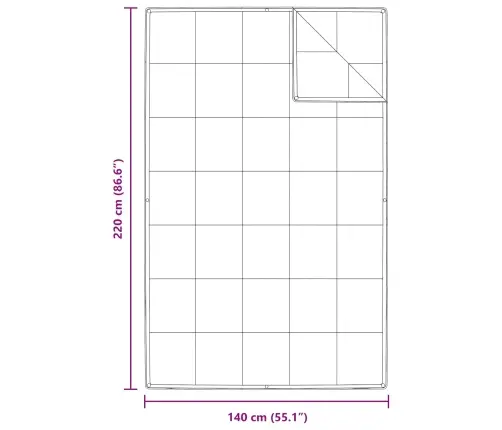 Sega Ar Spilvenu 2 Pcs Balta 140 X 220 Cm Dūnas Vidaxl