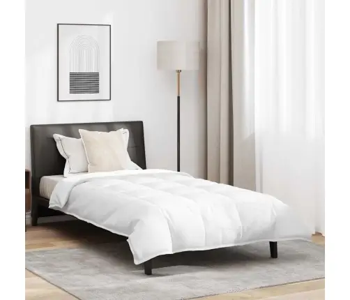 Sega Ar Spilvenu 2 Pcs Balta 155 X 220 Cm Dūnas Vidaxl