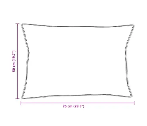 Sega Ar Spilvenu 2 Pcs Balta 155 X 220 Cm Dūnas Vidaxl