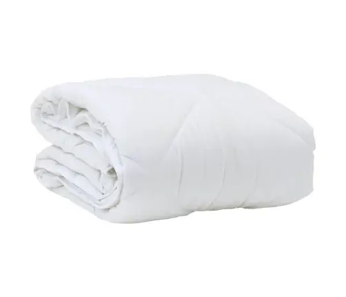 Vasaras Segas Ar Spilvenu 2 Pcs Balta 135 X 200 Cm Mikrošķiedra Vidaxl
