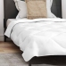 Vasaras Segas Ar Spilvenu 2 Pcs Balta 155 X 200 Cm Mikrošķiedra Vidaxl
