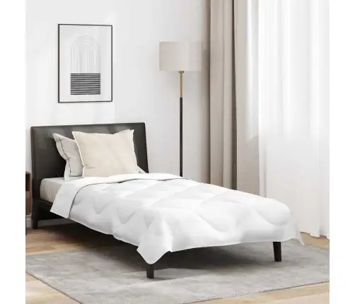 Vasaras Segas Ar Spilvenu 2 Pcs Balta 140 X 220 Cm Mikrošķiedra Vidaxl